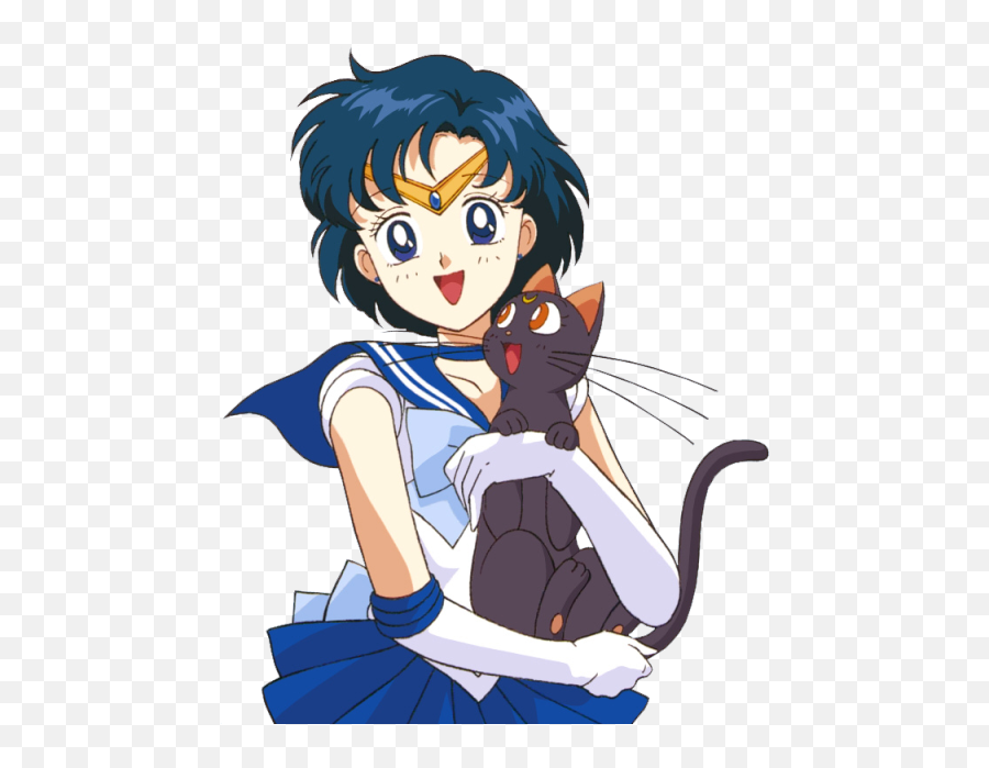 How To Ship The Sailor Senshi - Sailor Mercury And Luna Emoji,Flipping Hair Emoji