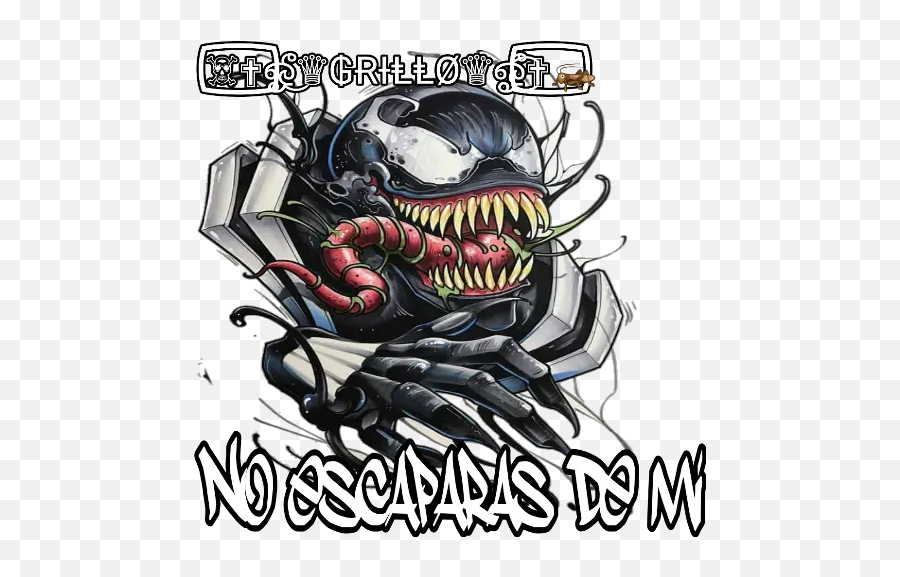 Venom Stickers For Whatsapp - Comics Emoji,Venom Emoji