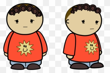 Vector Graphics Of Sad Comic Boy In Red Shirt Free Svg - Characters For A Comic Png Emoji,Miserable Emoji