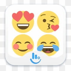 Get Emoji One Touchpal Plugin Apk App - Fooji Logo Transparent