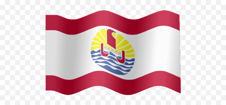 Cross Slash Stickers For Android Ios - Animated French Polynesia Flag Emoji,Rainbow Flag Crossed Out Emoji