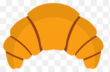 Croissant Vectors Png Clipart - Croissant Icon Emoji,Croissant Emoji