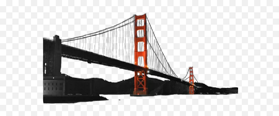 Golden Gate Stickers - Golden Gate Bridge Emoji,Golden Gate Bridge Emoji