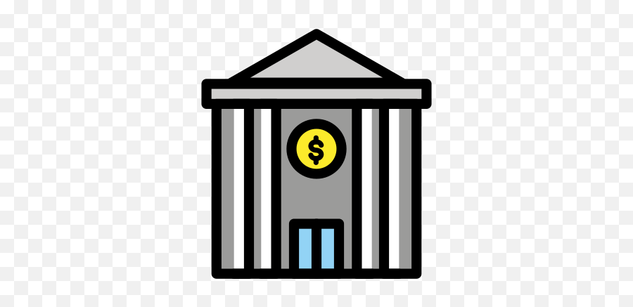 Bank Emoji - Banco Clipart,Emoji Bank