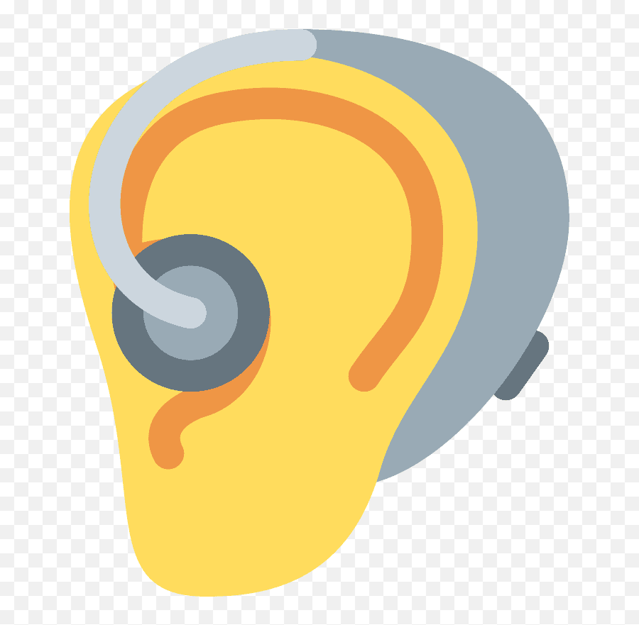 Ear With Hearing Aid Emoji Clipart Free Download - Ear With Hearing Aid Emoji,Native Emoji