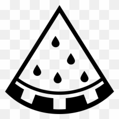Emojione Bw 1f349 - Clip Art Emoji,Watermelon Emoji