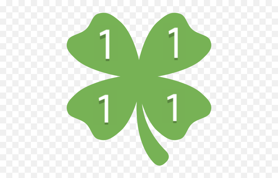 Four Leaf Clover Emoji Twitter,Luck Emoji