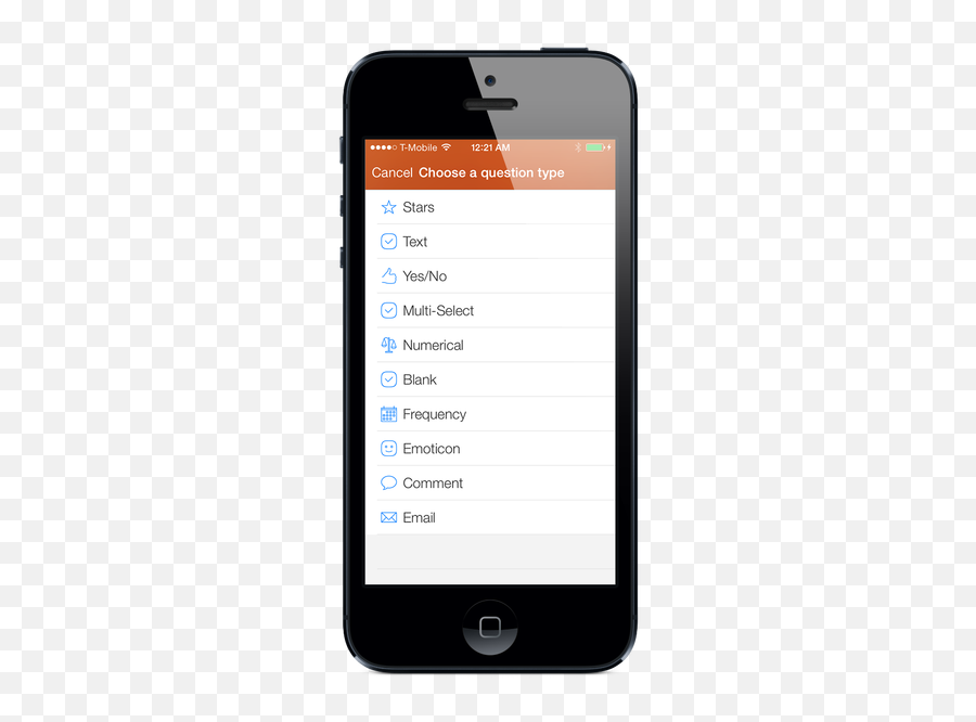 Iphone Survey App - Swift Notification Banner Emoji,Blank Emoticon