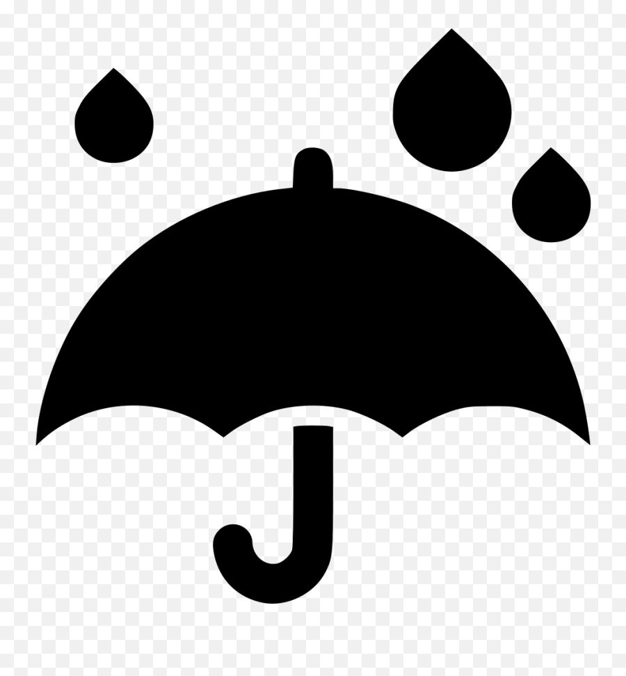 Umbrella Rain Drops Comments - Portable Network Graphics Emoji,Umbrella And Sun Emoji