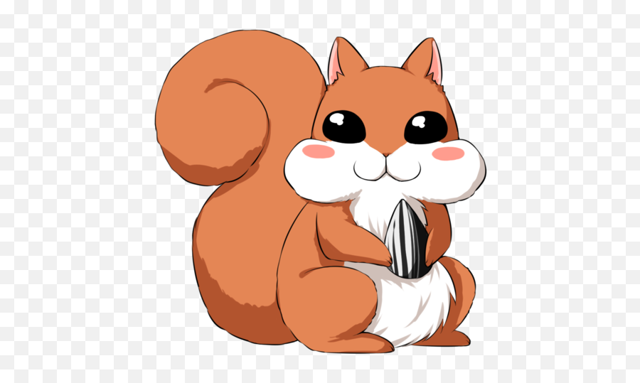 Animesquirrel - Akatsuki No Yona Chibi Ao Emoji,Squirrel Emoji