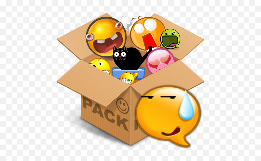 Emoticons Pack Egg Color - Icon Emoji,Animal Emoticons