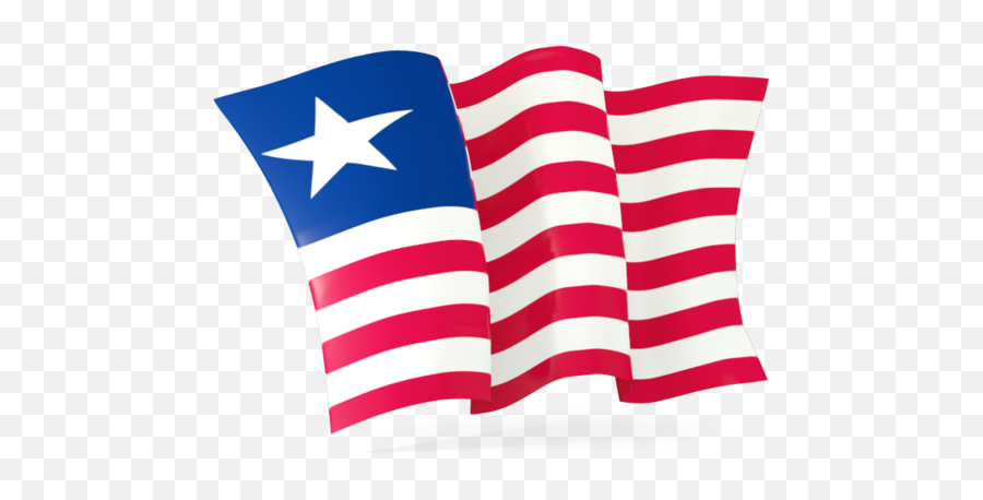 Usa Flag Waving Transparent Png - Liberia Waving Flag Png Emoji,Liberia Flag Emoji