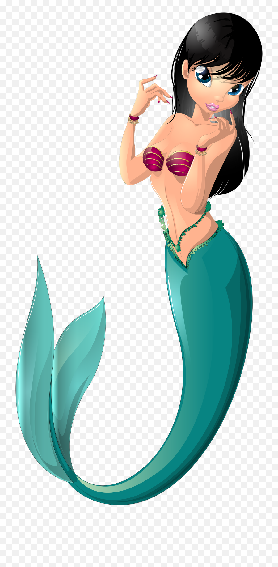 Clipart Free Clip Art Images Image 4 - Mermaid Cartoon Png Emoji,Little Mermaid Emoji