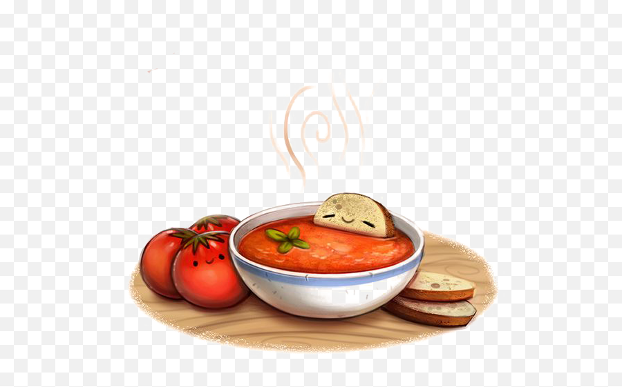 Soup Clipart Png Picture - Tomato Soup Drawing Emoji,Find The Emoji Tomato