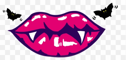Emoji Lip Bat Halloween Freetoedit Mimi Ftestic - Clip Art,Lip Emoji