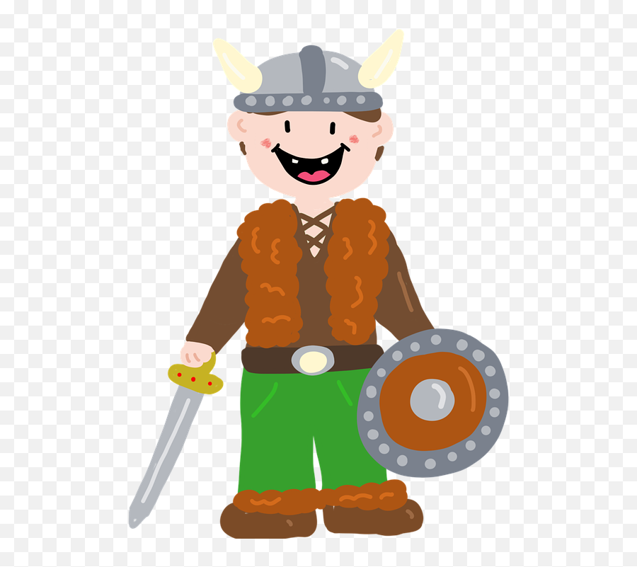Viking History Cute - Cute Viking Warrior Emoji,Viking Helmet Emoji