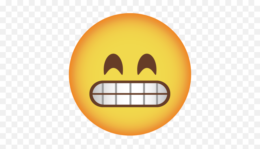 Smiley 22 - Transparent Background Emoji Hd,Open Eye Laughing Emoji