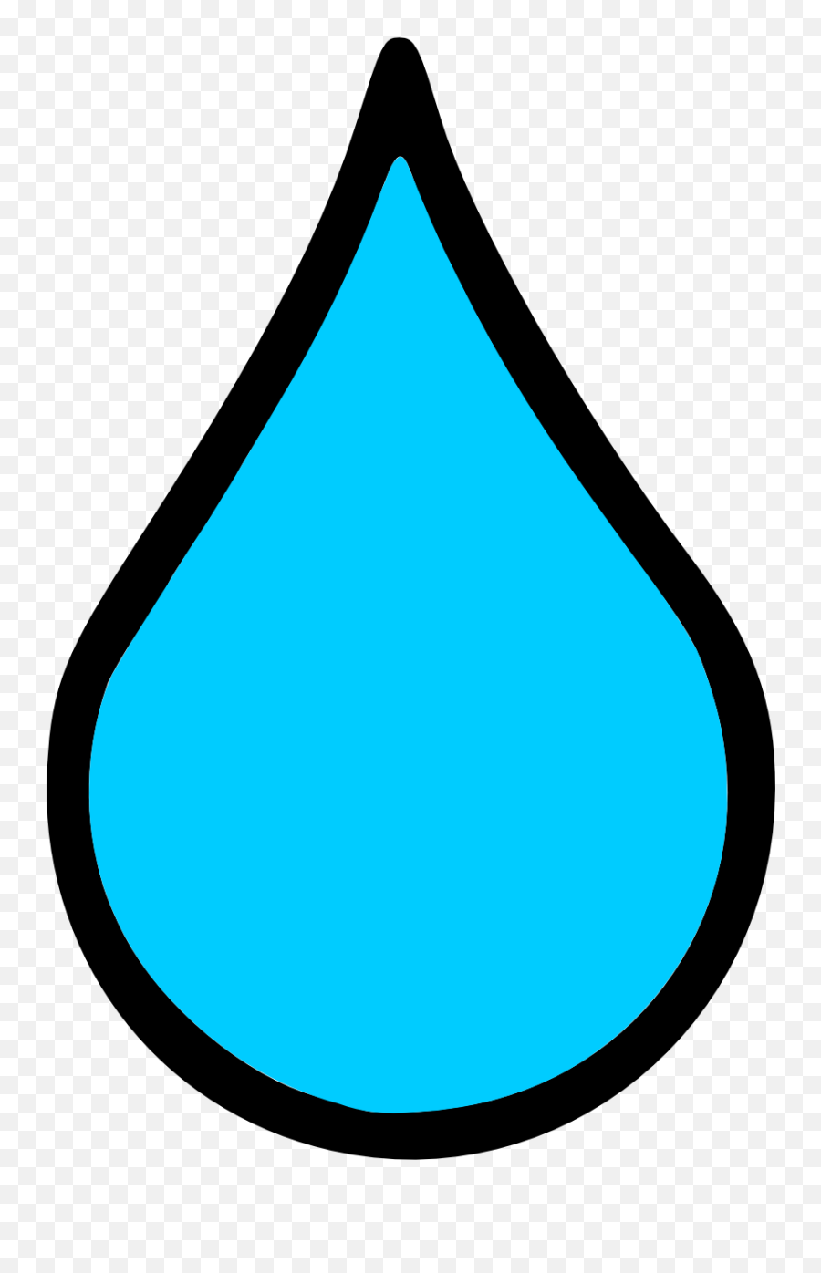 Water Drop Emoji Png Picture - Water Droplet Clip Art,Water Droplet Emoji