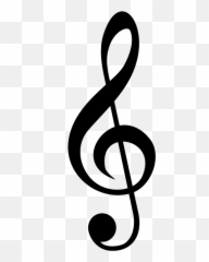 G - Music Symbols Treble Clef Emoji