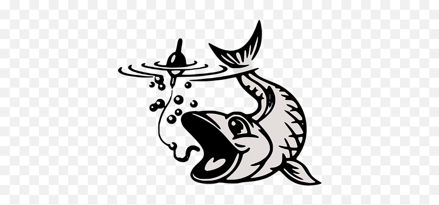 Download Hd Bait Fish Fishing Hook Fish Fish Fish Fish - Fish With Hook Clipart Emoji,Fishing Emoji