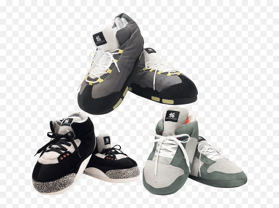 Kozy Soles High - Top Sneaker Slippers Sneakers Emoji,Emoji Slippers