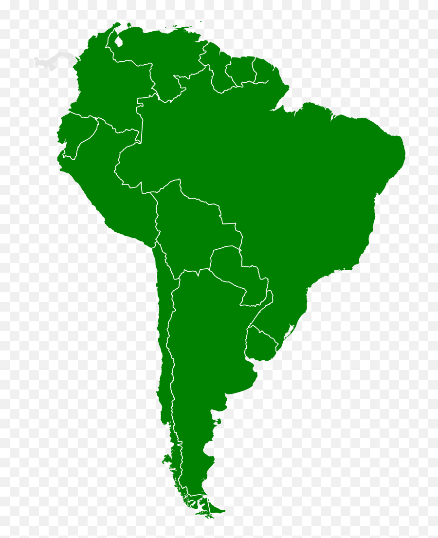 South America - South America Map Png Emoji,Chili Emoji