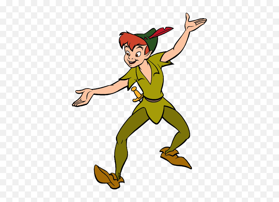 Peter Pan Clipart - Clip Art Peter Pan Emoji,Peter Pan Emoji