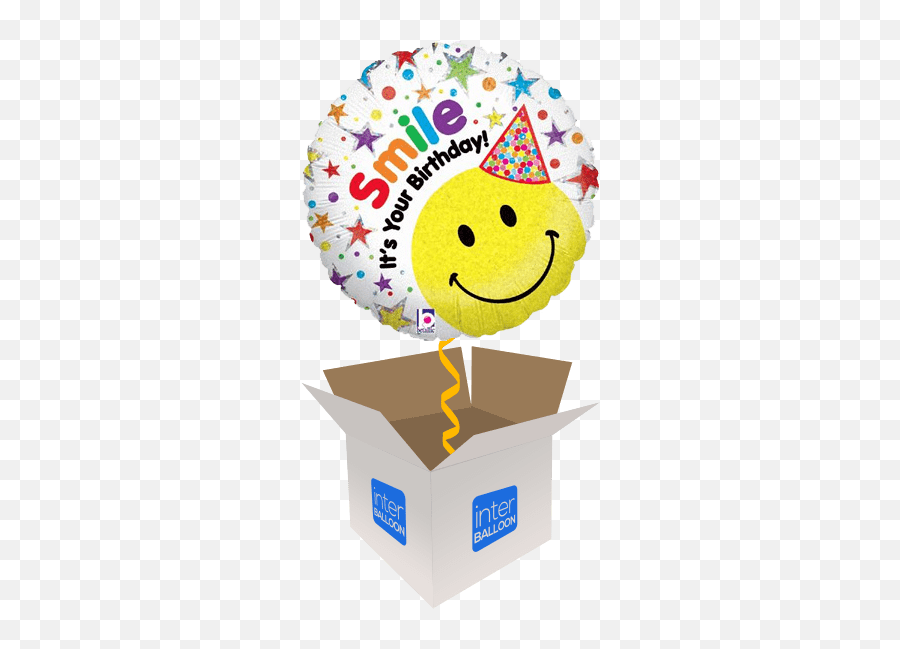 Scotland Helium Balloon Delivery In A Box Send Balloons To - Happy Birthday Smiley Balloons Emoji,Scotland Emoji