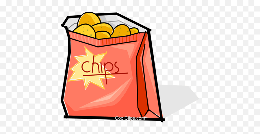 Chips Clipart Png - Junk Food Chip Clipart Emoji,Potato Chip Emoji
