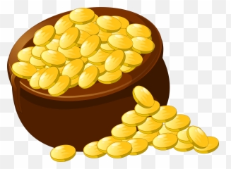 Transparent Pot Of Gold Png Picture Clipart - Transparent Background Gold Clipart Emoji,Pot Of Gold Emoji