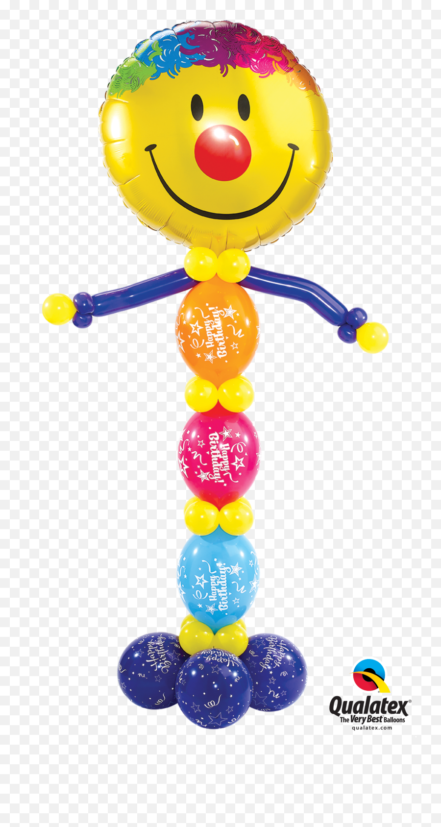 Smiley Birthday Party Friend Giant - Happy Emoji,Happy Birthday Emoticon