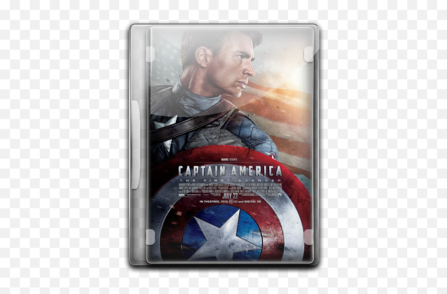 Captain America The First Avenger V14 Icon English Movies - Poster Film Captain America Emoji,Captain America Emoji