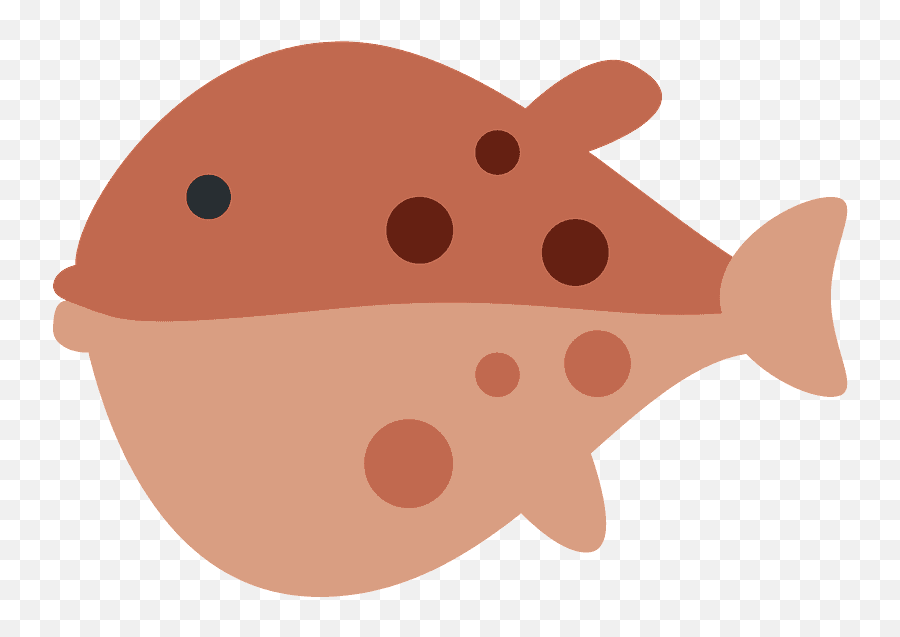 Blowfish Emoji Clipart - Blowfish Emoji Png,Shark Emoji Android