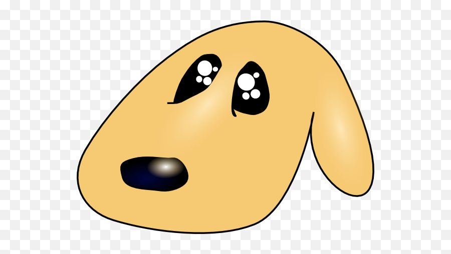 Cute Sad Dog Clip Art At Clker - Sad Dog Clip Art Emoji,Dog Emoticons