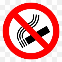 Free Cigarette No Smoking Vectors - Signs Transparent Emoji