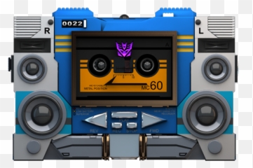 Transformers Soundwave Tape Front Icon - Boombox Png Front Emoji,Cassette Tape Emoji