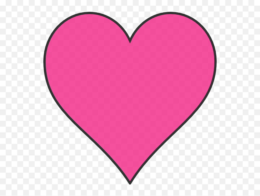 Dark Purple Heart Png Transparent - Pink Heart Clip Art Emoji,Purple Heart Emoji Transparent