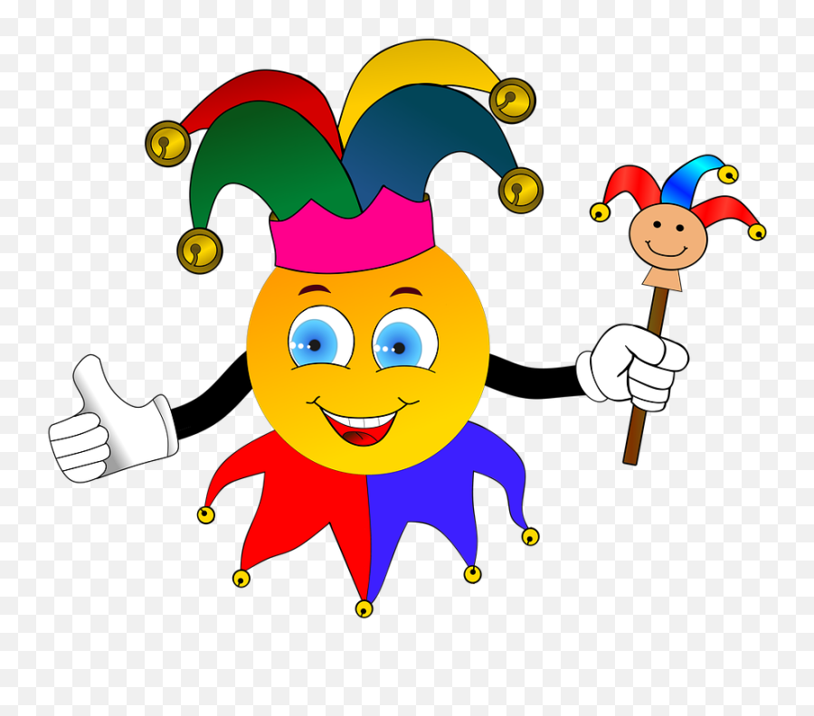 Fool Carnival Foolish Fools - Cartoon Emoji,Diamond Emoji
