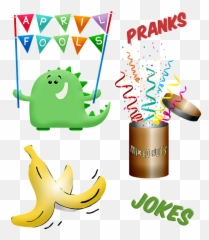 April Fools Day 1st Joke - Clip Art Emoji