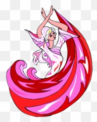 Pretty Dancing Lady - Pink Clip Art Emoji