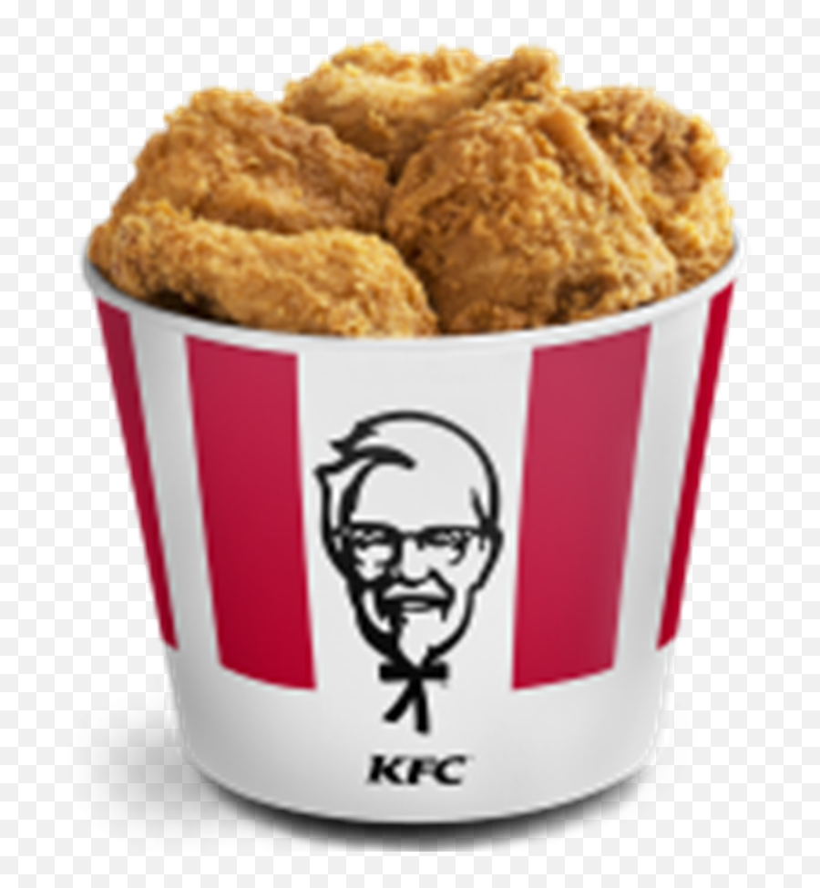 Kfc Fried Chicken Emoji Crop - Fried Chicken Kfc Bucket,Deep Fried Emoji