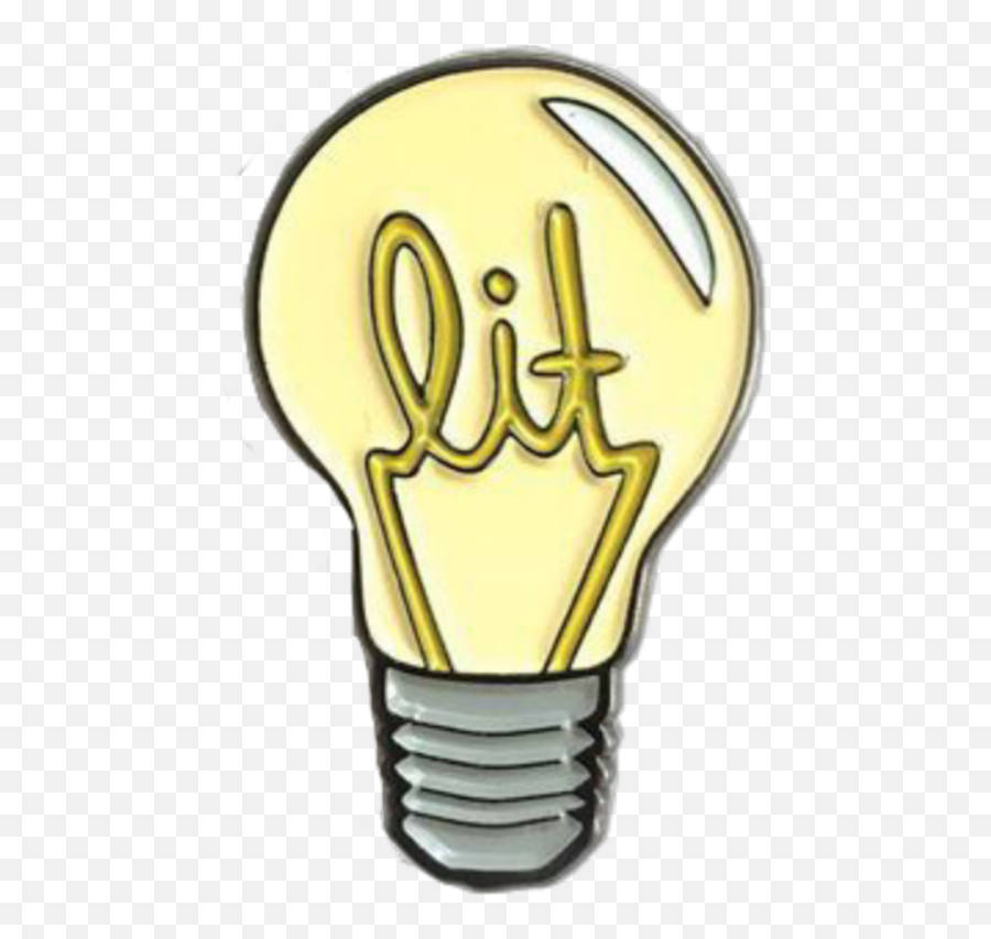 Light Bulb Lit - Clip Art Emoji,Emoji Light Bulb