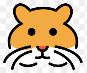 Hamster Face - Clip Art Emoji,Hamster Emoji
