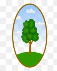 Imagem De Vetor De Paisagem Natureza - Imagenes En Forma Ovalada Emoji,Chocolate Emoticons