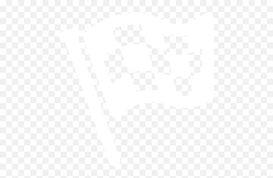 White Finish Flag Icon - Race Flag Icon White Emoji,White Flag Emoticon