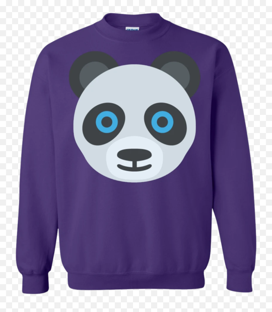 Panda Face Emoji Sweatshirt,Panda Emoji