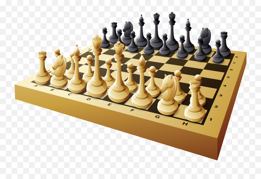 Chess Board Clipart Png - Chess Clipart Png Emoji,Chess Emoji