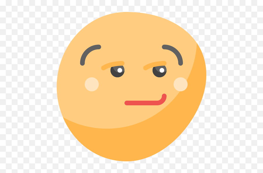 Smirking - Free Smileys Icons Cartoon Emoji,Smirking Face Emoji