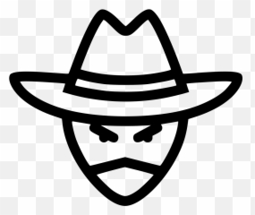 Bandit Vector Outlaw Transparent Png - Bandit Icon Emoji,Bandit Emoji