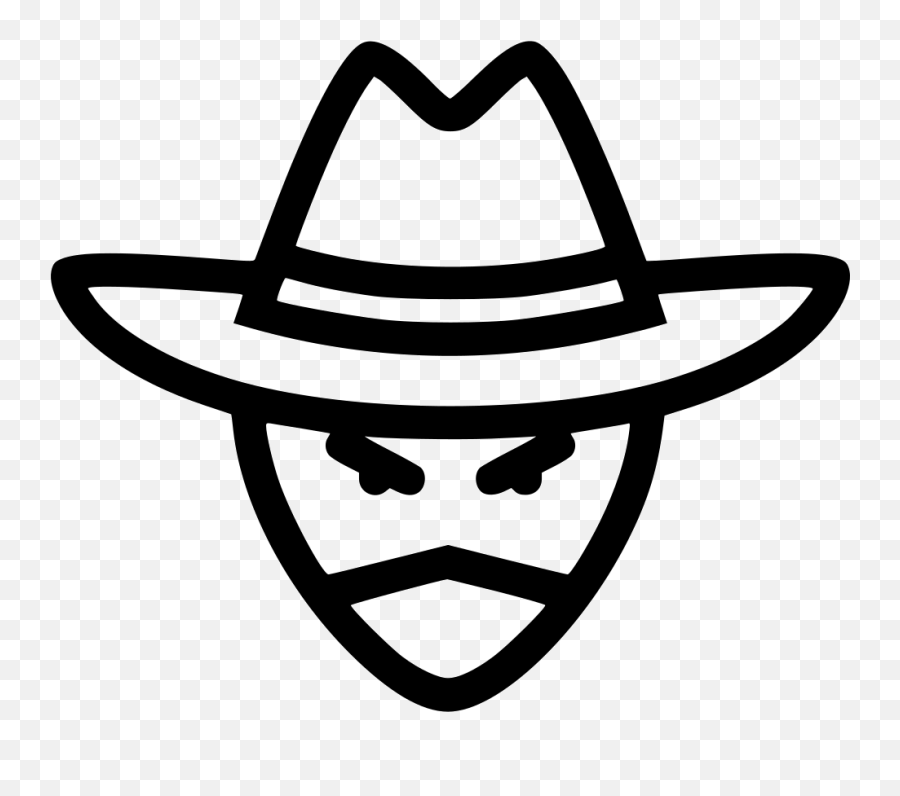 Bandit Vector Outlaw Transparent Png - Bandit Icon Emoji,Bandit Emoji
